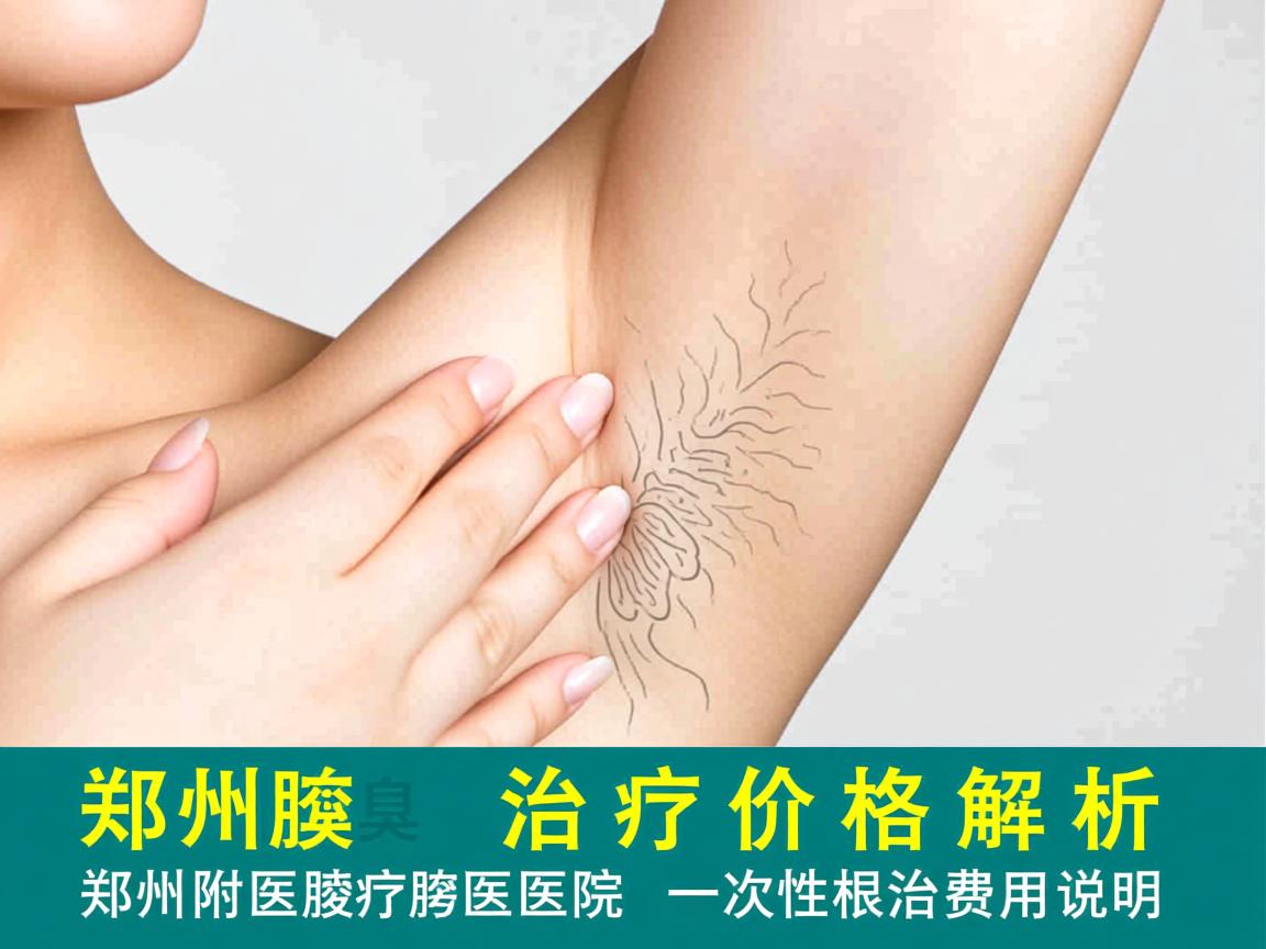 郑州腋臭治疗价格解析，郑州附医腋臭医院一次性根治费用说明