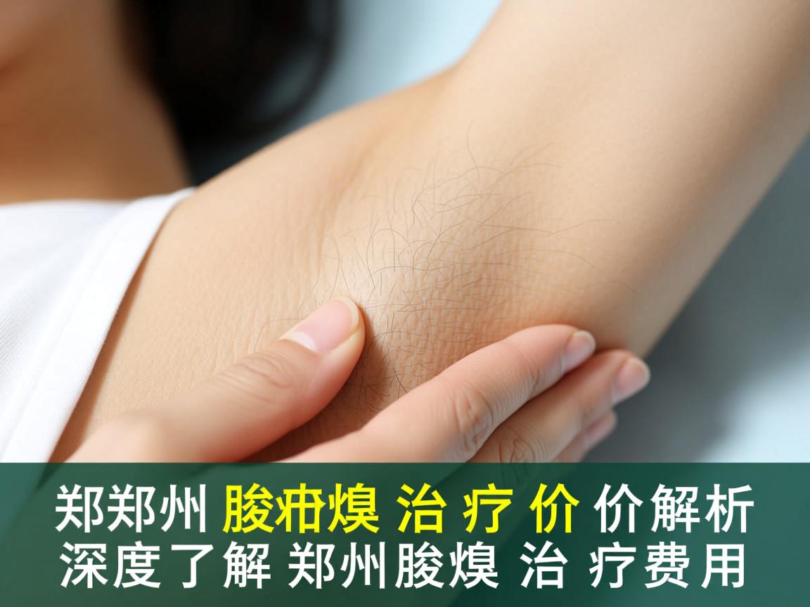 郑州腋臭治疗价格解析，深度了解郑州腋臭治疗费用