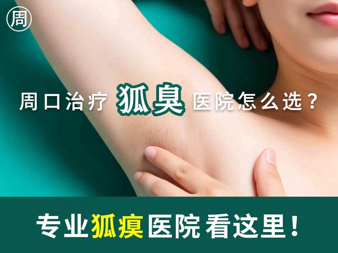 周口治疗狐臭医院怎么选？专业狐臭医院看这里！