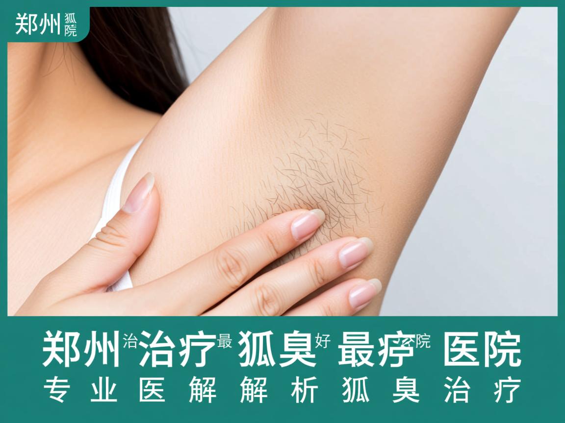 郑州治疗狐臭最好医院，郑州附医腋臭医院专业解析狐臭治疗