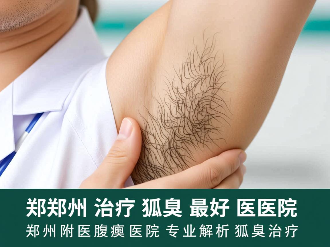 郑州治疗狐臭最好医院，郑州附医腋臭医院专业解析狐臭治疗