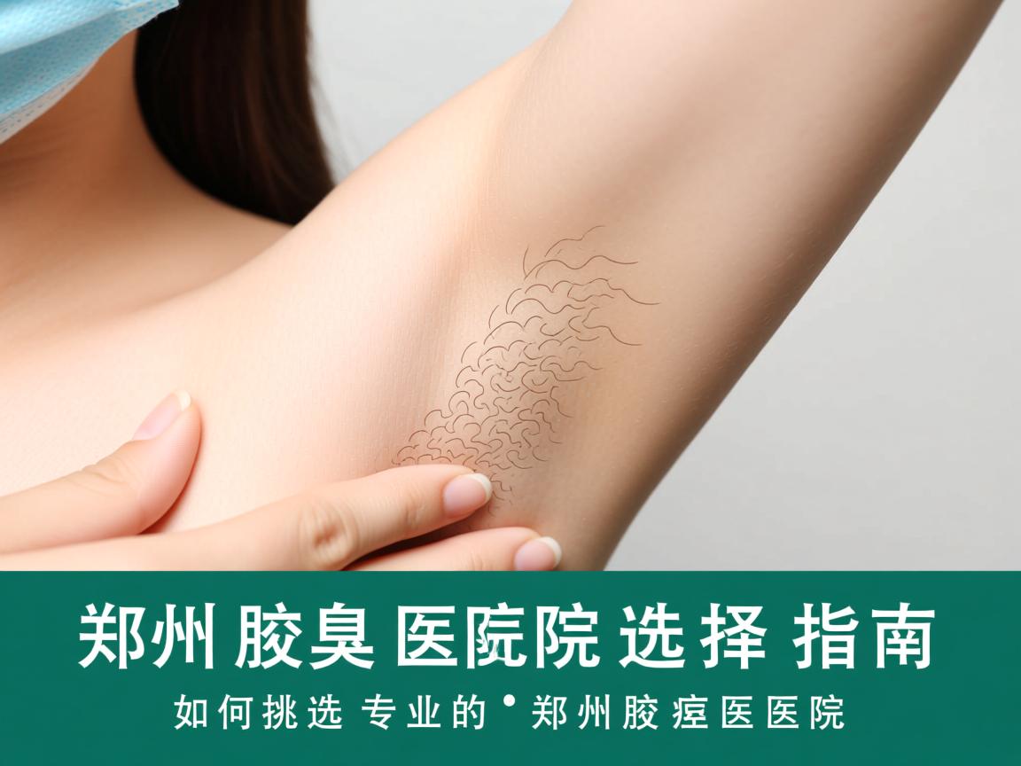 郑州腋臭医院选择指南，如何挑选专业的郑州腋臭医院