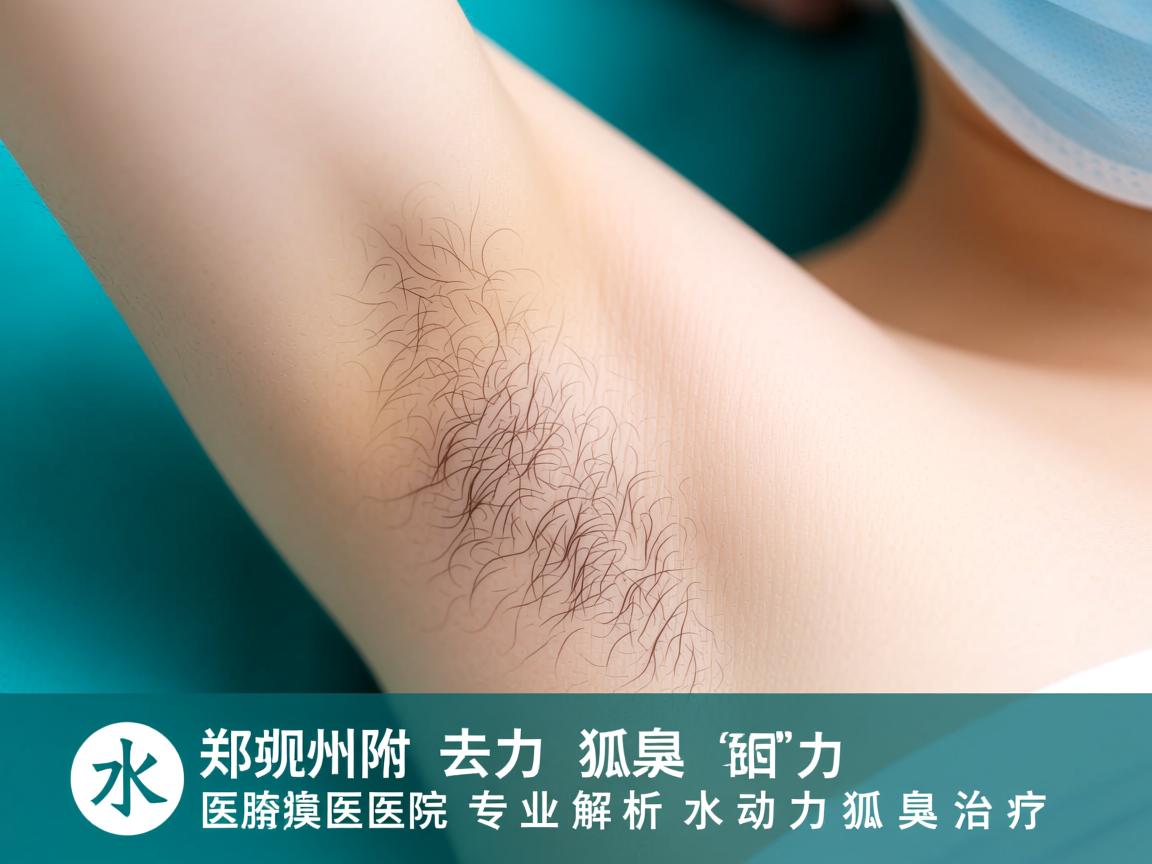 水动力去除狐臭，郑州附医腋臭医院专业解析水动力狐臭治疗