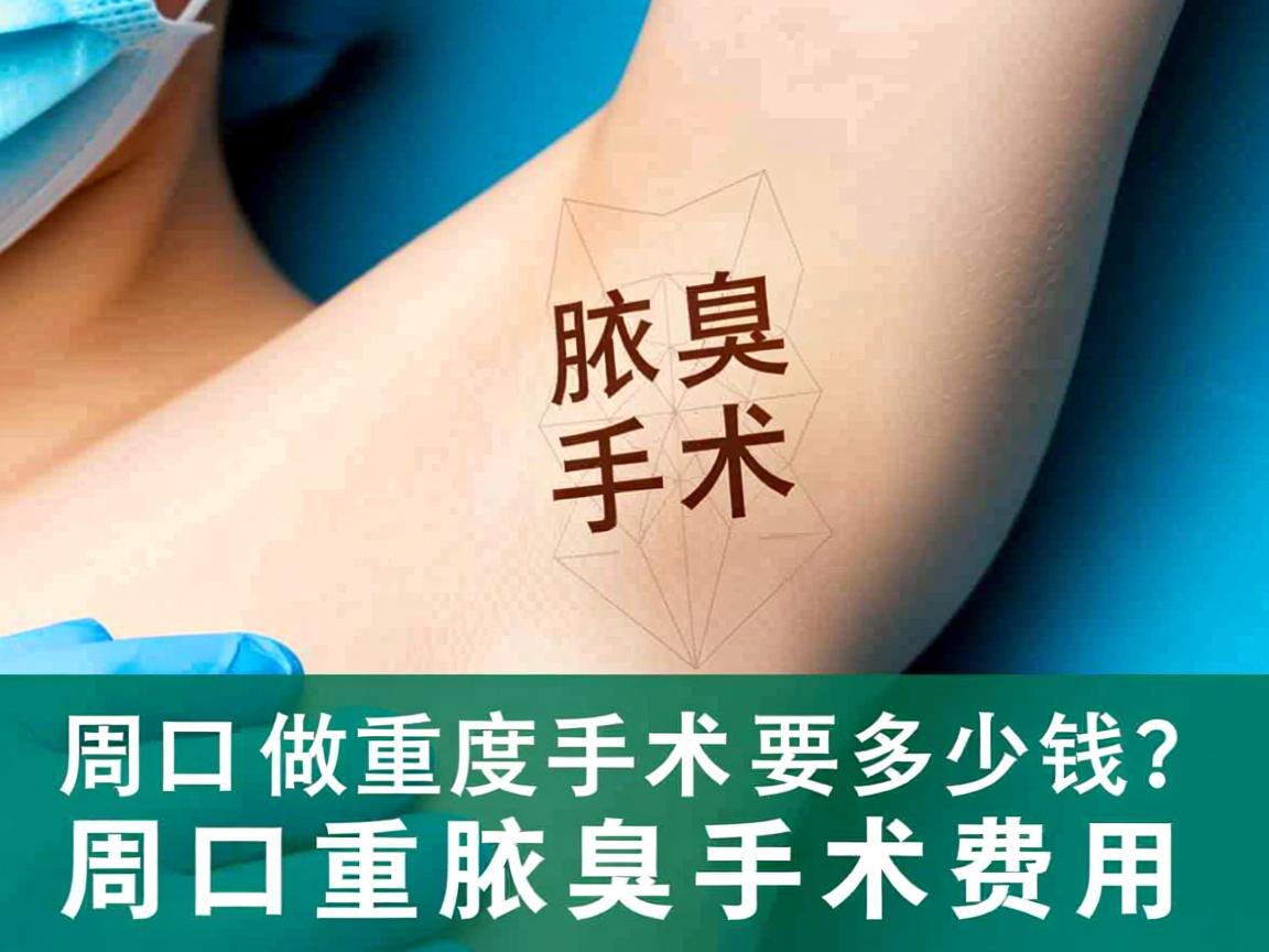 在周口做重度腋臭手术要多少钱?详解周口重度腋臭手术费用 在周口做重度腋臭手术要多少钱?详解周口重度腋臭手术费用