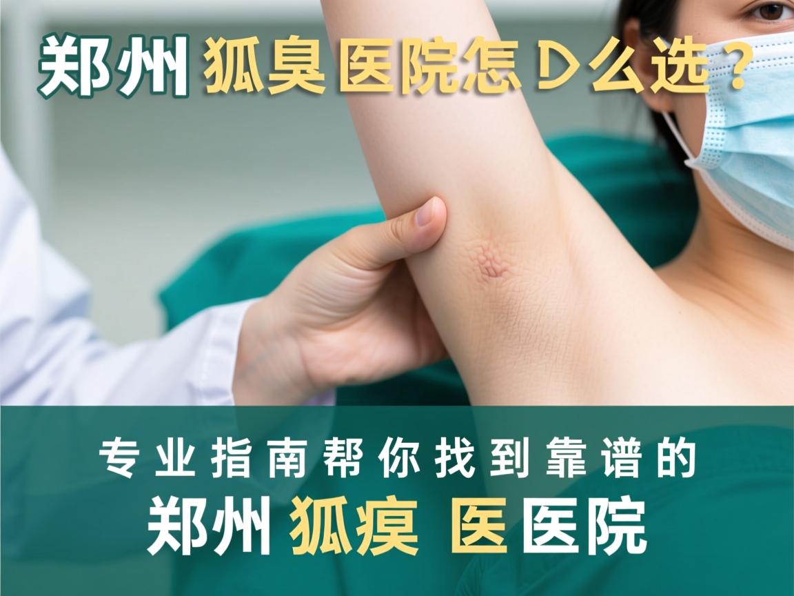 郑州狐臭医院怎么选?专业指南帮你找到靠谱的郑州狐臭医院 郑州狐臭医院怎么选?专业指南帮你找到靠谱的郑州狐臭医院