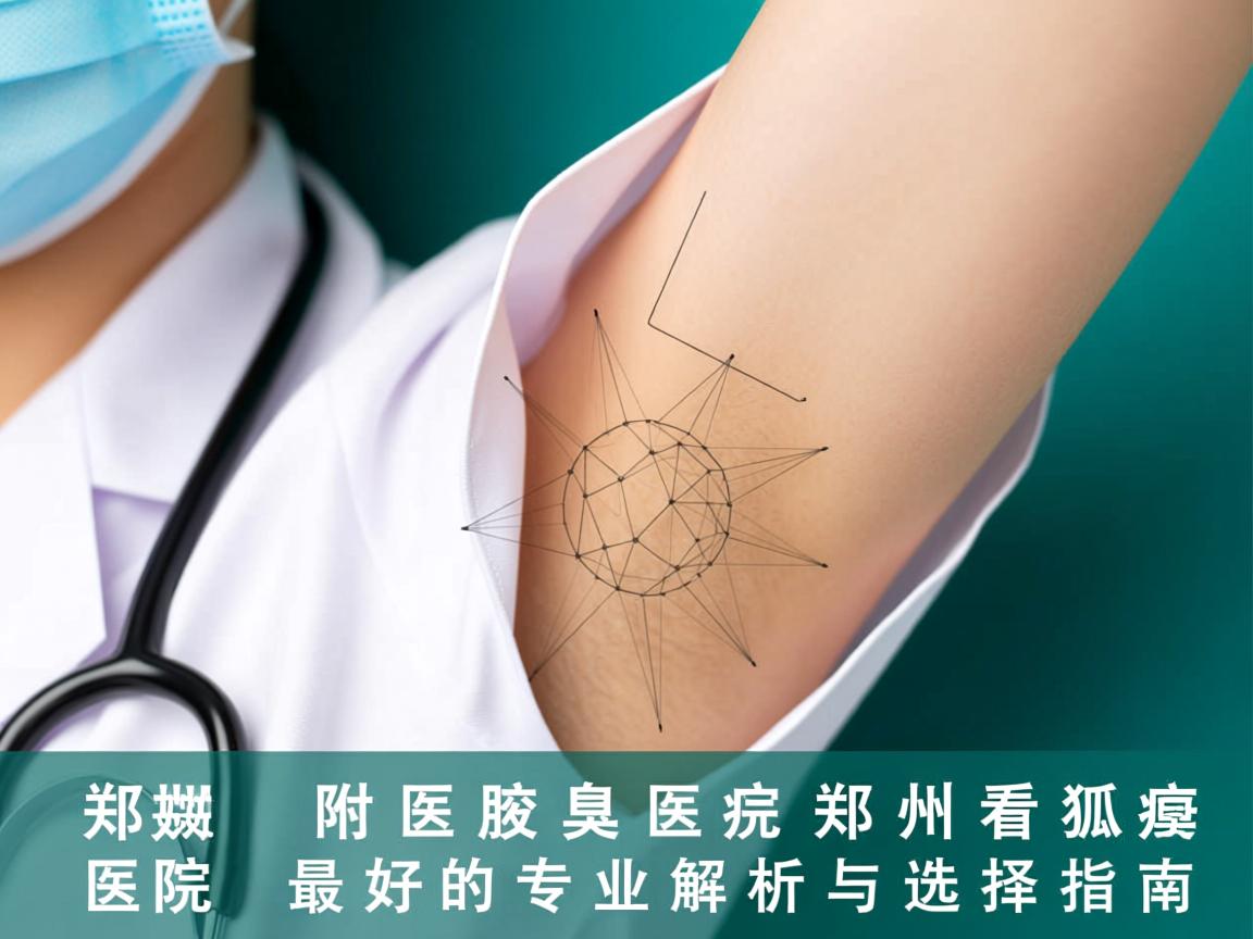 郑州附医腋臭医院，郑州看狐臭最好的医院专业解析与选择指南