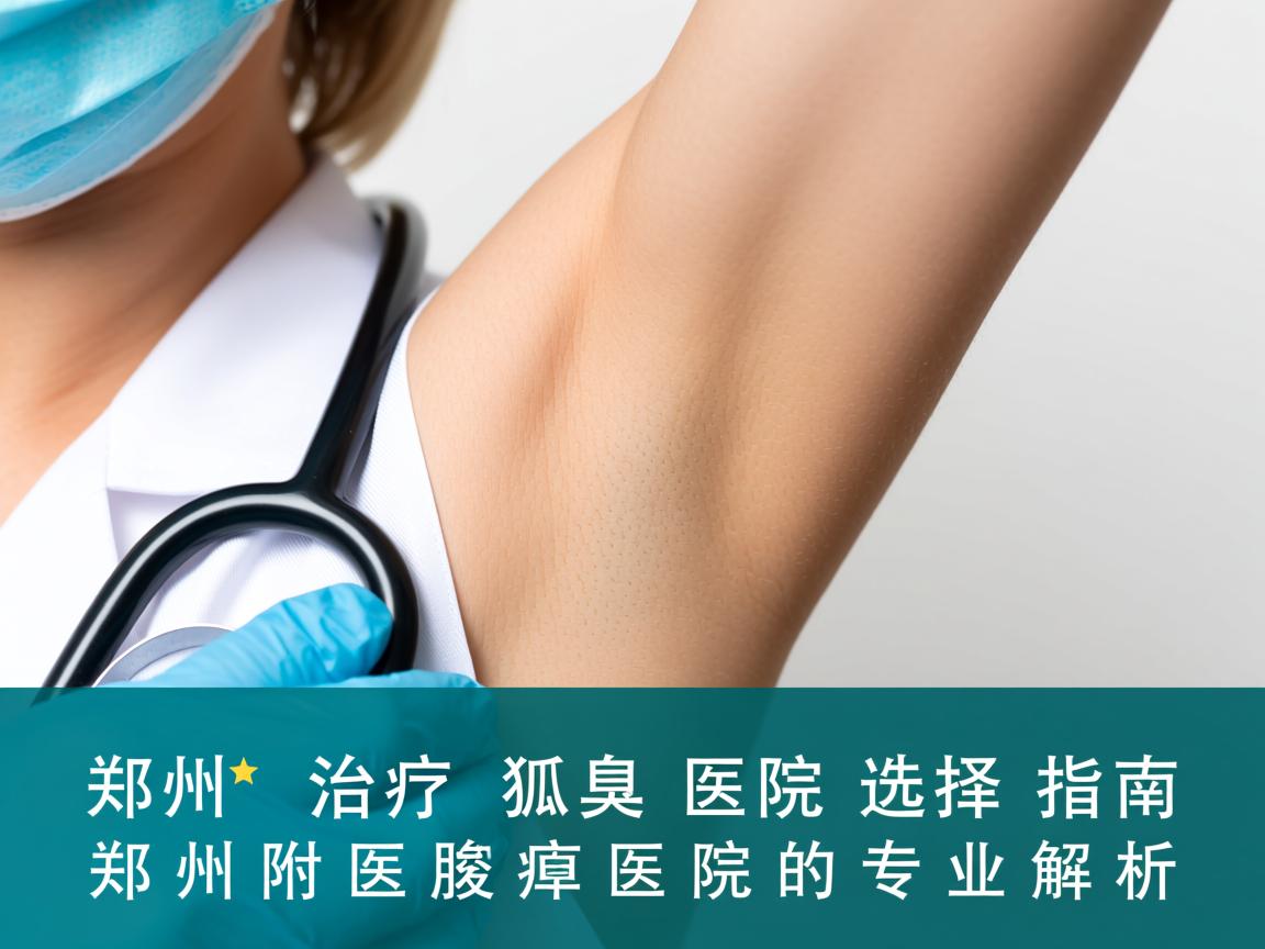 郑州治疗狐臭医院选择指南,郑州附医腋臭医院的专业解析 郑州治疗狐臭医院选择指南,郑州附医腋臭医院的专业解析