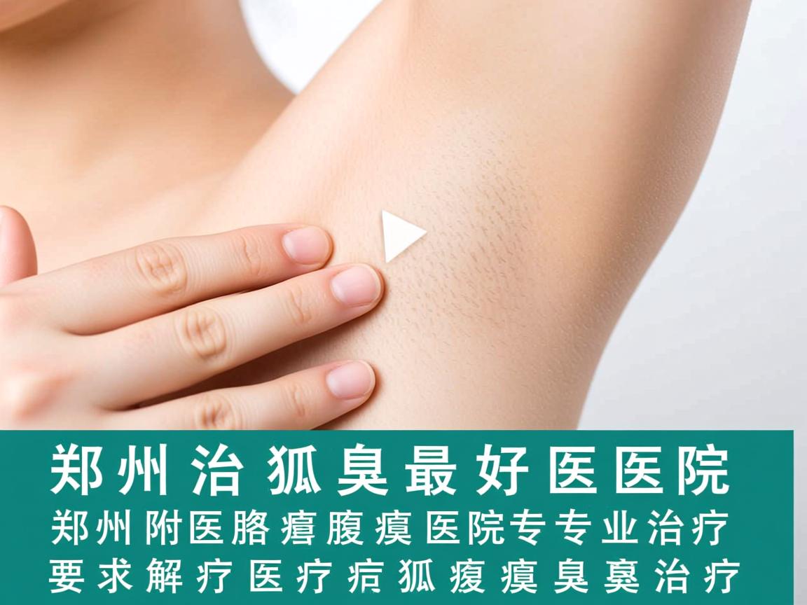 郑州治狐臭最好医院，郑州附医腋臭医院专业解析狐臭治疗