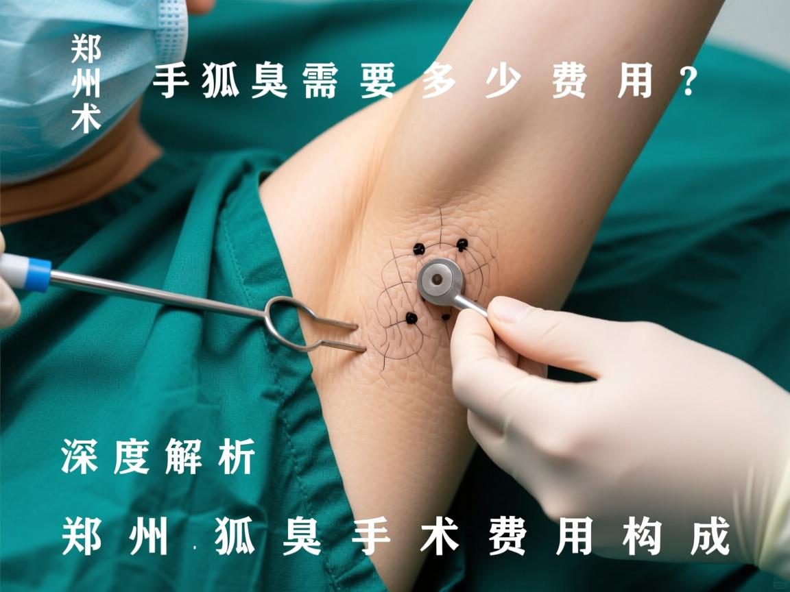 郑州狐臭手术需要多少费用？深度解析郑州狐臭手术费用构成