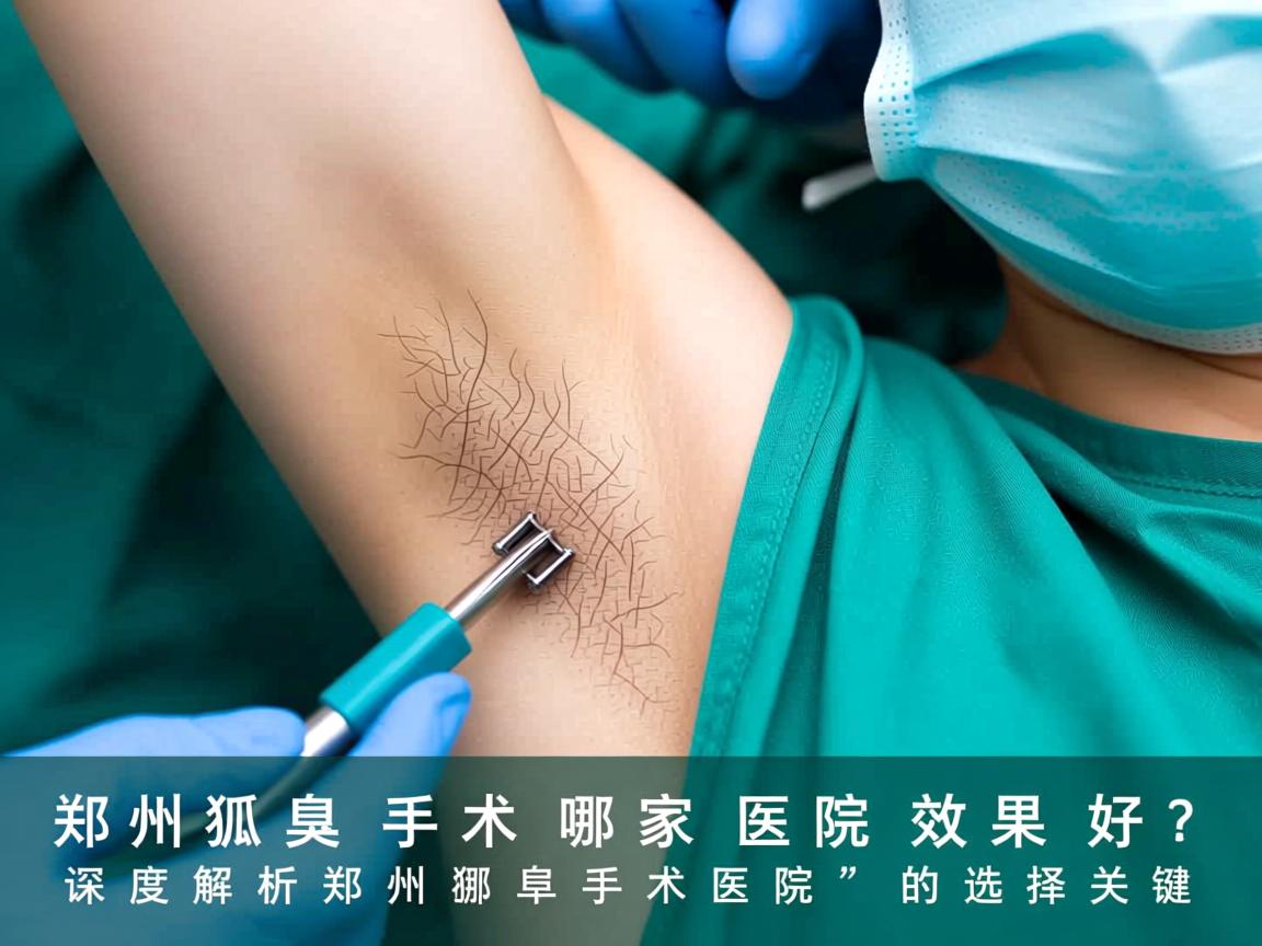 郑州狐臭手术哪家医院效果好?深度解析郑州狐臭手术医院的选择关键 郑州狐臭手术哪家医院效果好?深度解析郑州狐臭手术医院的选择关键