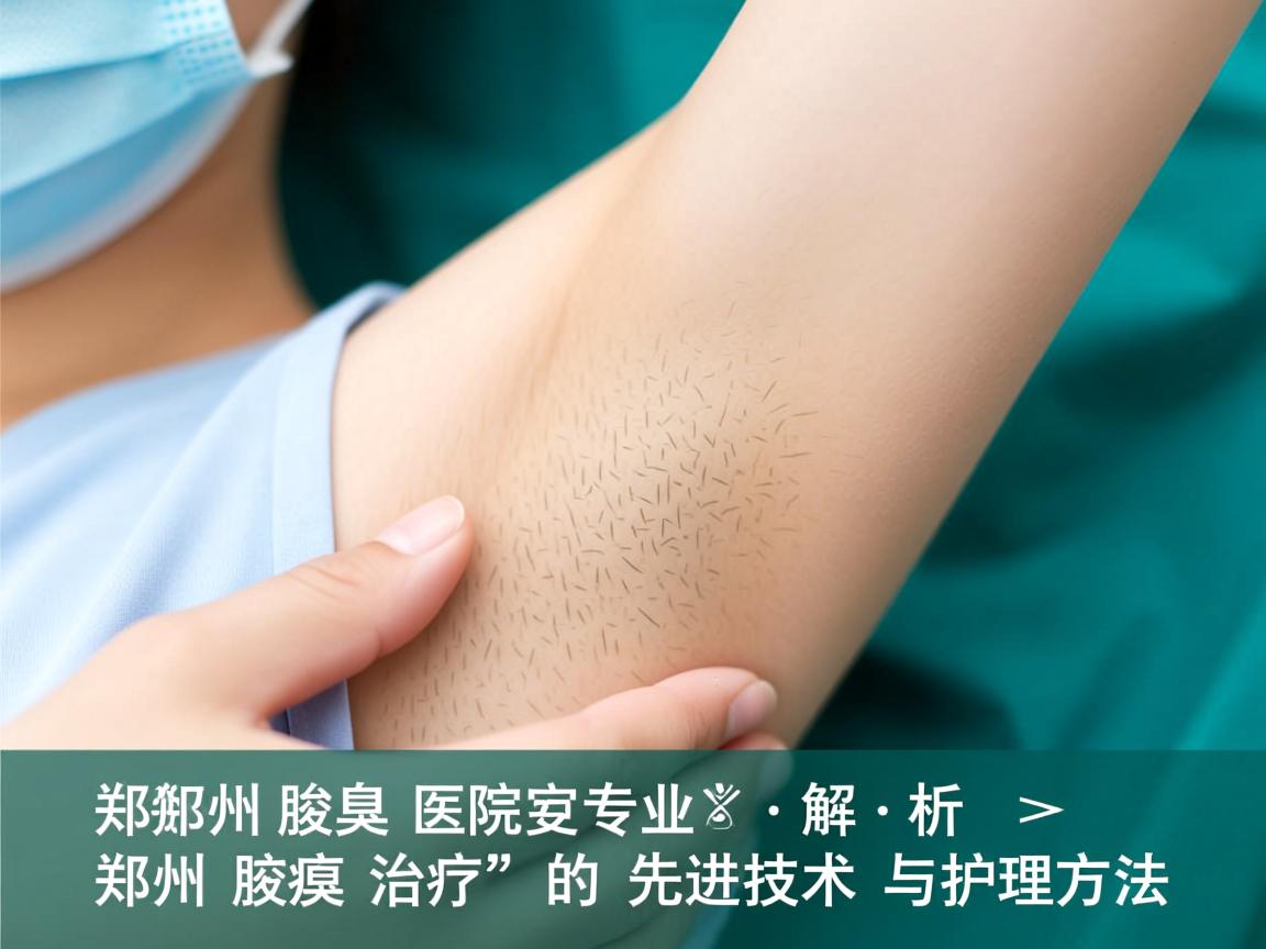 郑州腋臭医院专业解析，郑州腋臭治疗的先进技术与护理方法