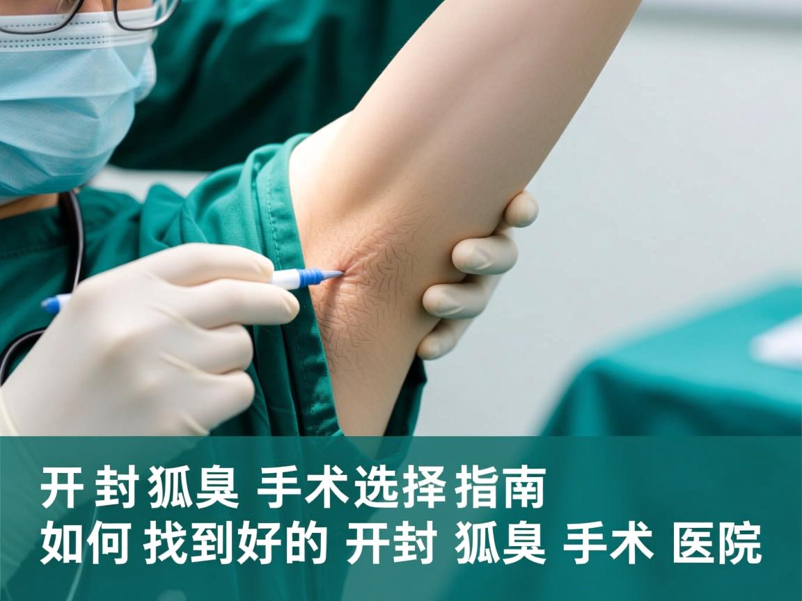 开封狐臭手术选择指南,如何找到好的开封狐臭手术医院 开封狐臭手术选择指南,如何找到好的开封狐臭手术医院
