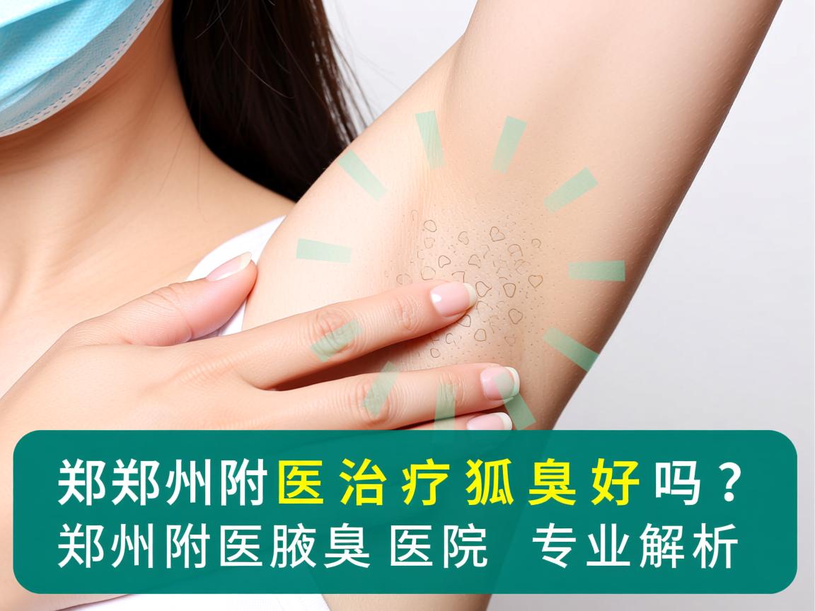 郑州附医治疗狐臭好吗?郑州附医腋臭医院专业解析 郑州附医治疗狐臭好吗?郑州附医腋臭医院专业解析