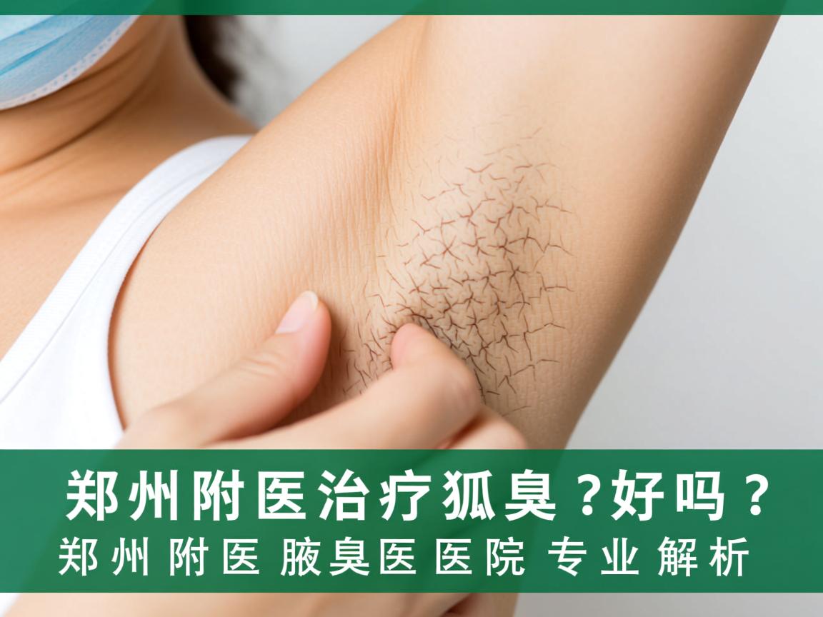 郑州附医治疗狐臭好吗?郑州附医腋臭医院专业解析 郑州附医治疗狐臭好吗?郑州附医腋臭医院专业解析