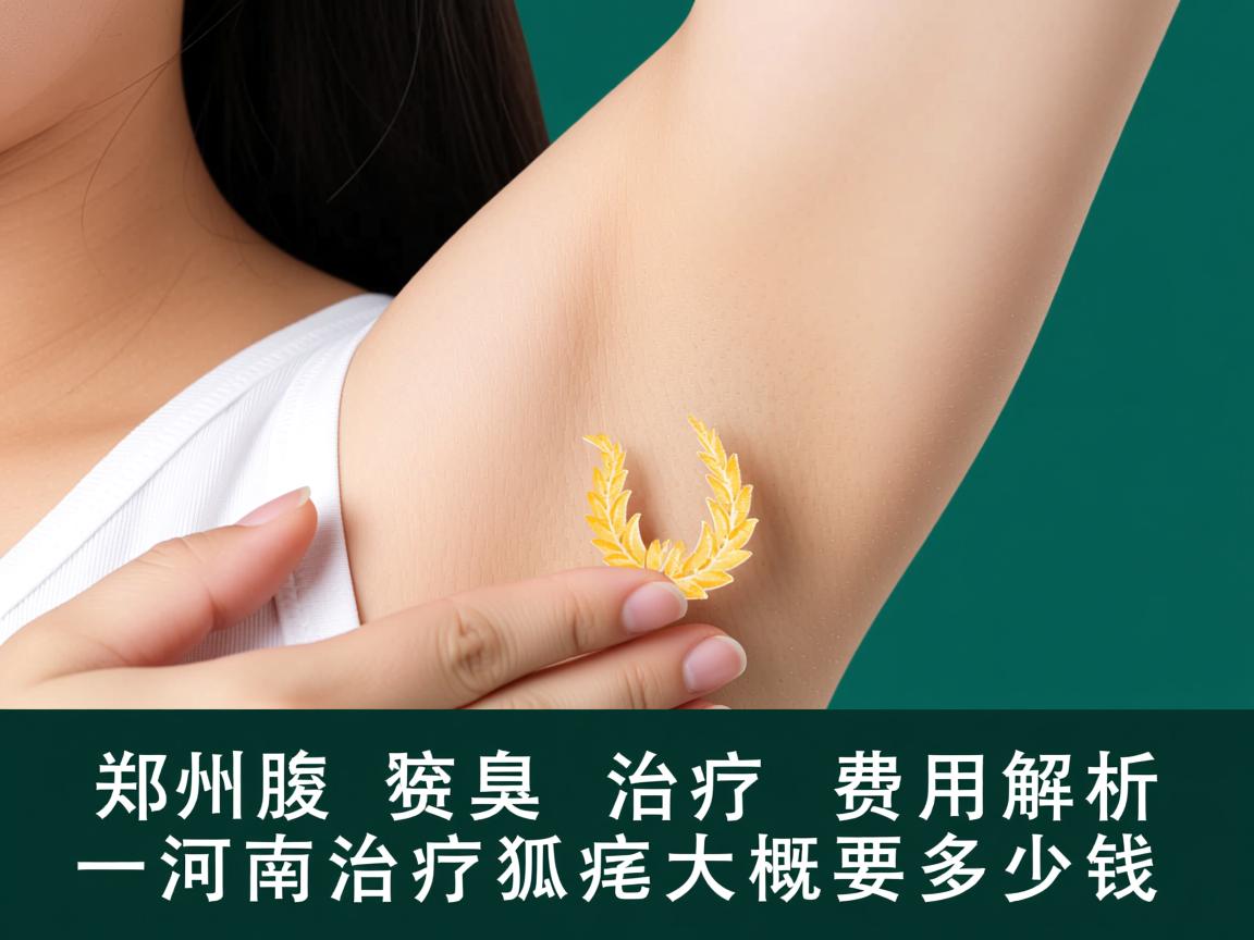 郑州腋臭治疗费用解析，河南治疗狐臭大概要多少钱