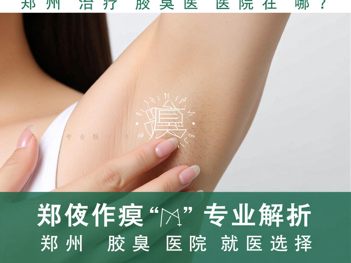 郑州治疗腋臭医院在哪？专业解析郑州腋臭医院的就医选择