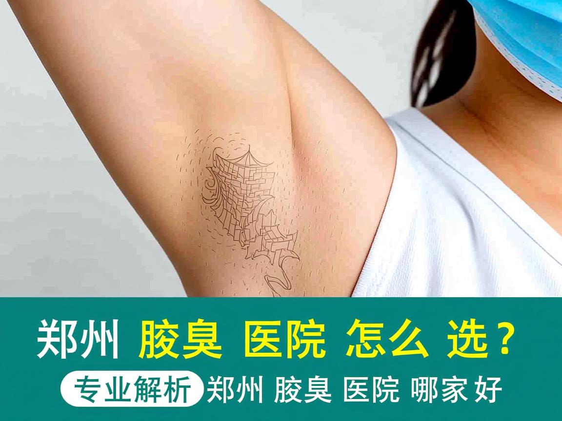 郑州腋臭医院怎么选？专业解析郑州腋臭医院哪家好