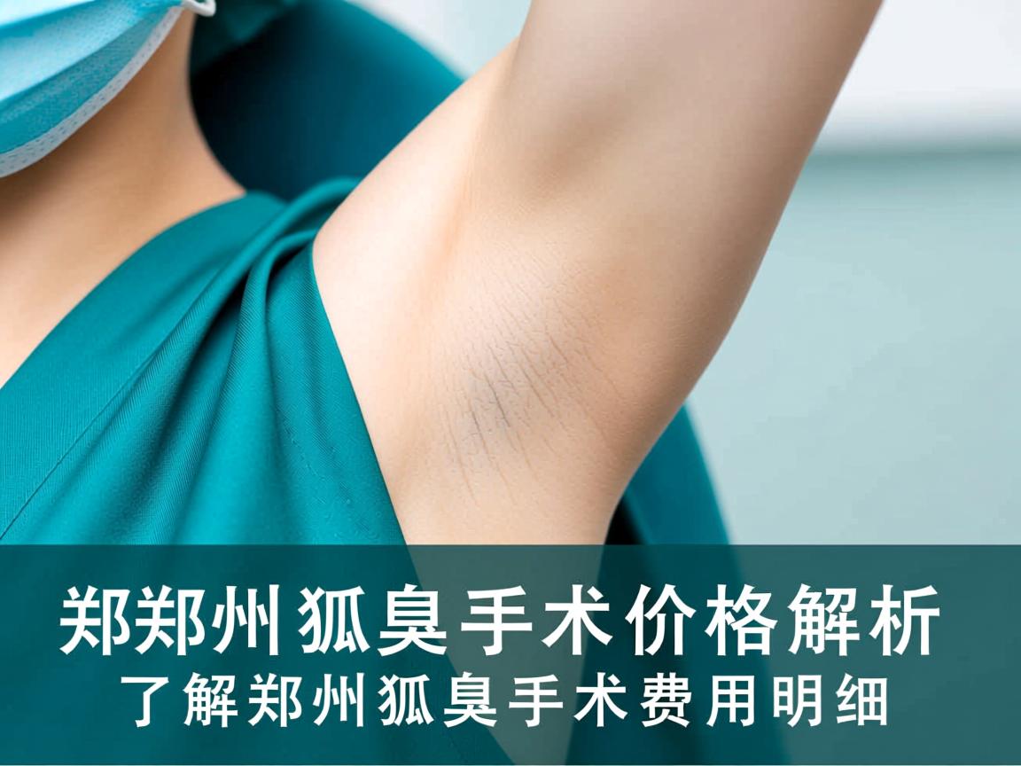 郑州狐臭手术价格解析，了解郑州狐臭手术费用明细