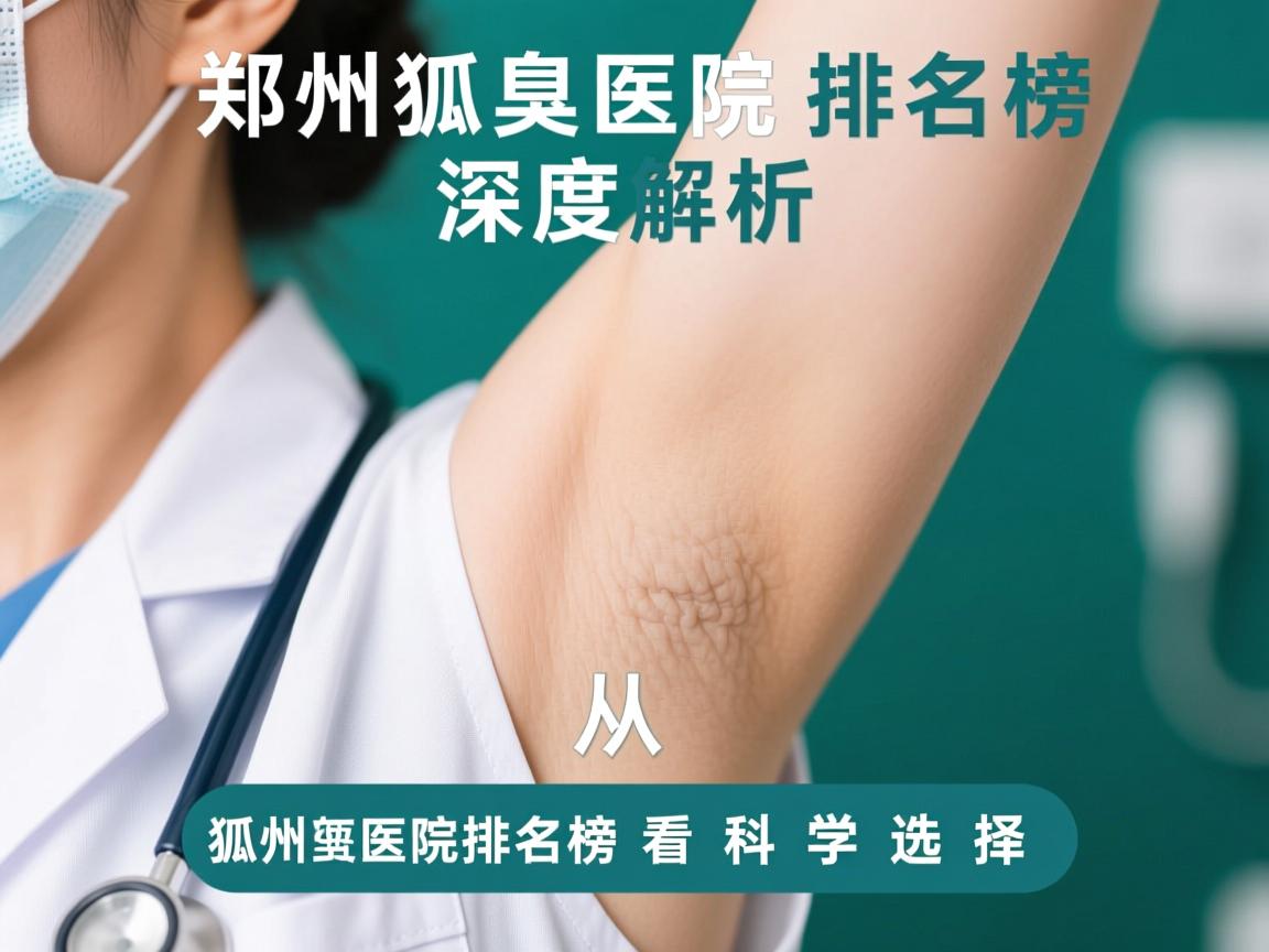 郑州狐臭医院排名榜深度解析，从郑州狐臭医院排名榜看科学选择