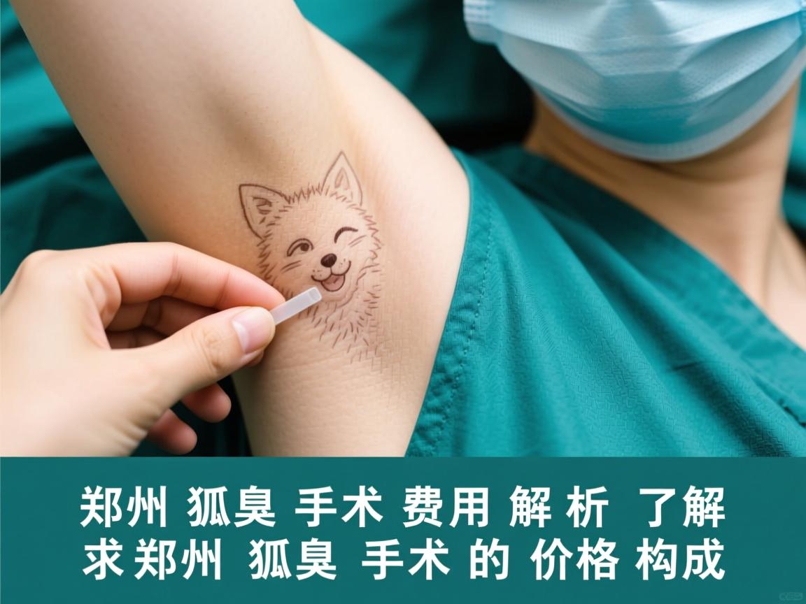 郑州狐臭手术费用解析，了解郑州狐臭手术的价格构成