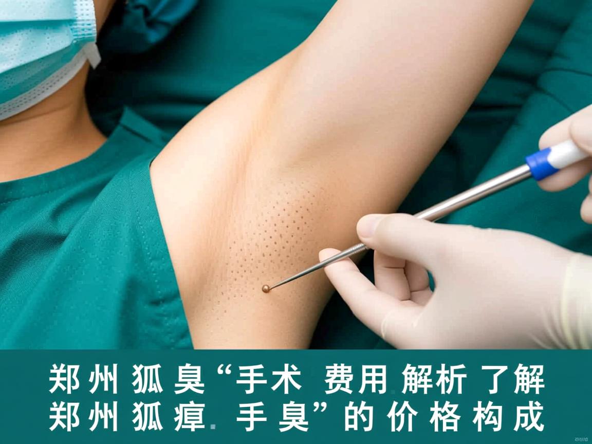 郑州狐臭手术费用解析，了解郑州狐臭手术的价格构成