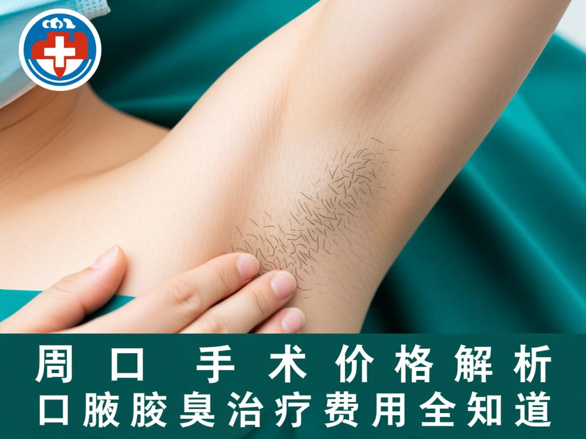 周口腋臭手术价格解析，周口腋臭治疗费用全知道