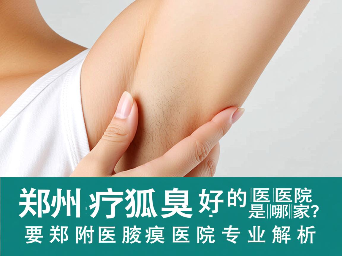 郑州治疗狐臭好的医院是哪家?郑州附医腋臭医院专业解析 郑州治疗狐臭好的医院是哪家?郑州附医腋臭医院专业解析