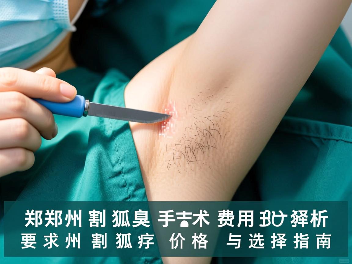 郑州割狐臭手术费用解析，郑州割狐臭价格与选择指南