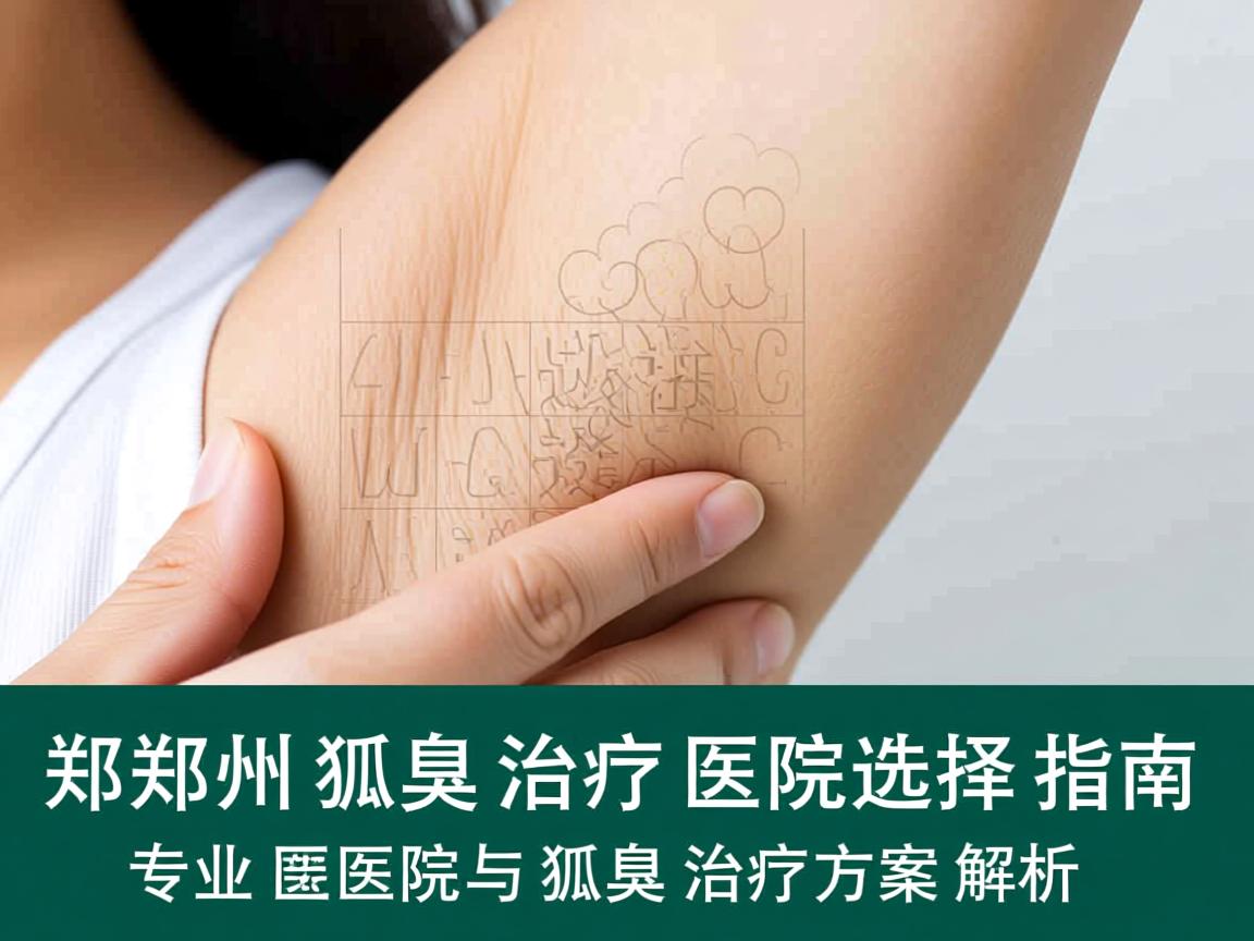 郑州狐臭治疗医院选择指南，专业医院与狐臭治疗方案解析