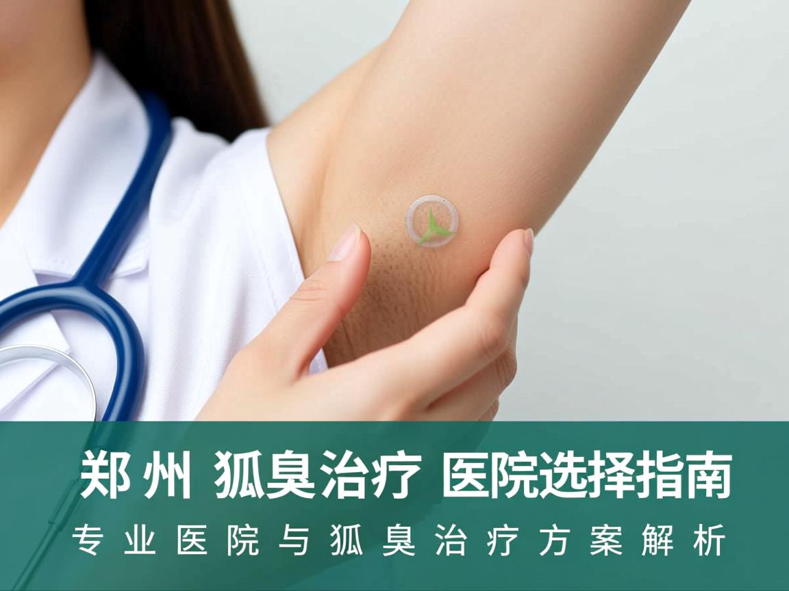 郑州狐臭治疗医院选择指南，专业医院与狐臭治疗方案解析