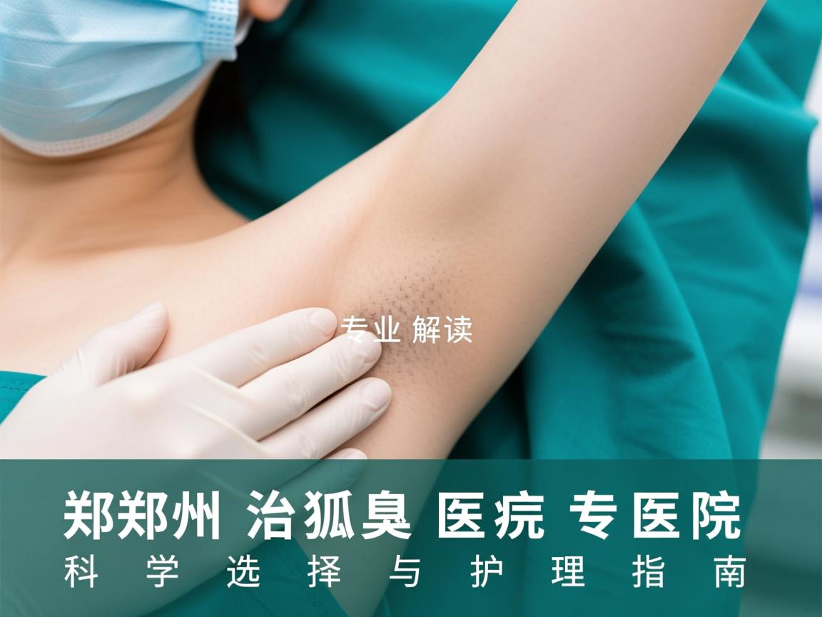 郑州治狐臭医院专业解读，郑州治狐臭医院的科学选择与护理指南