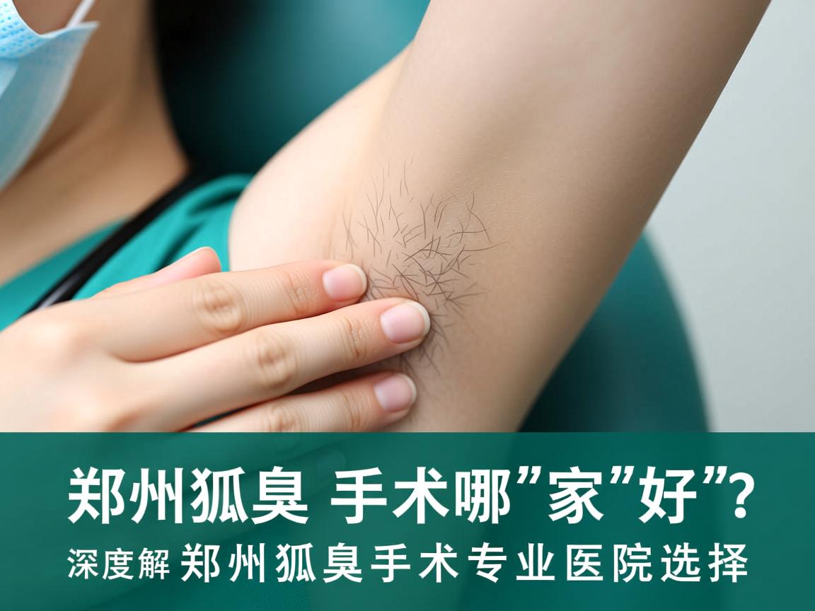 郑州狐臭手术哪家好？深度解析郑州狐臭手术专业医院选择