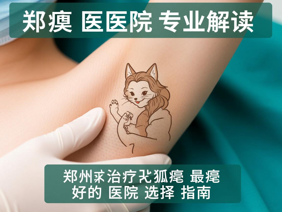 郑州腋臭医院专业解读，郑州治疗狐臭最好的医院选择指南