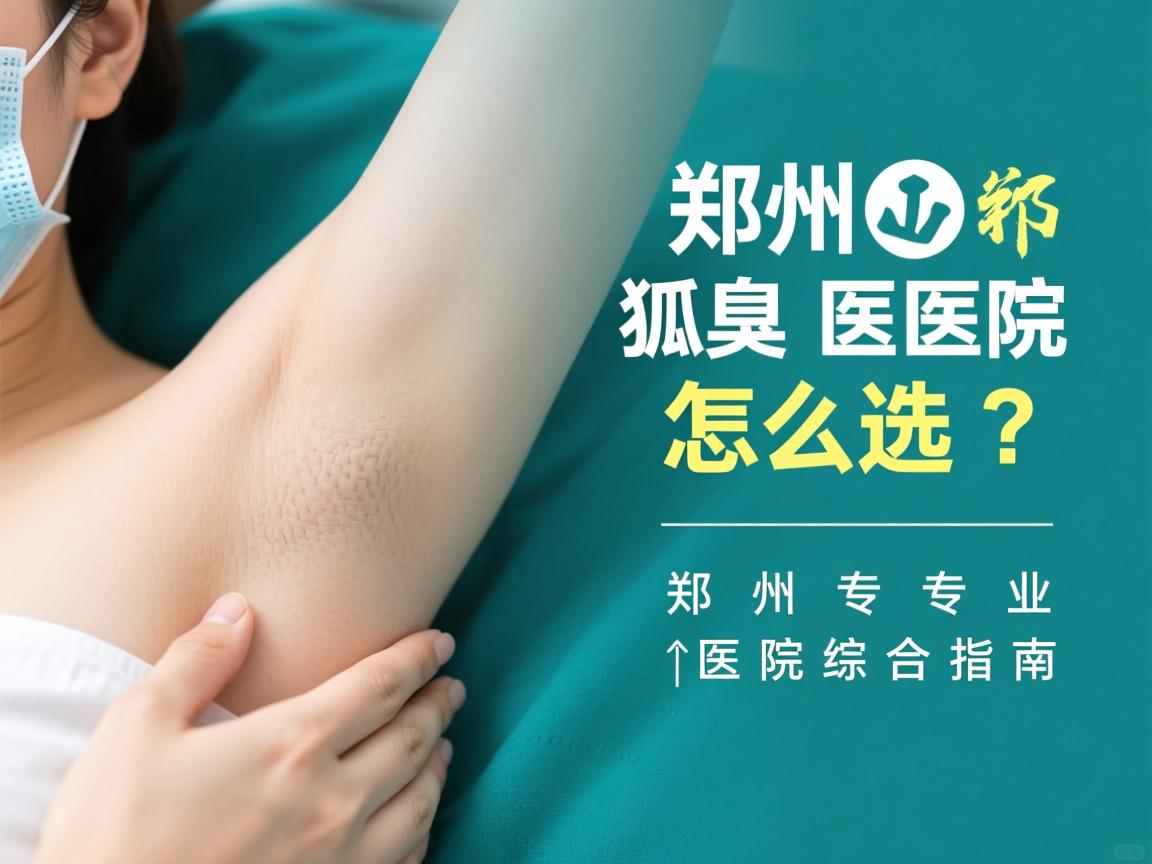 郑州狐臭医院怎么选？郑州专业狐臭医院综合指南