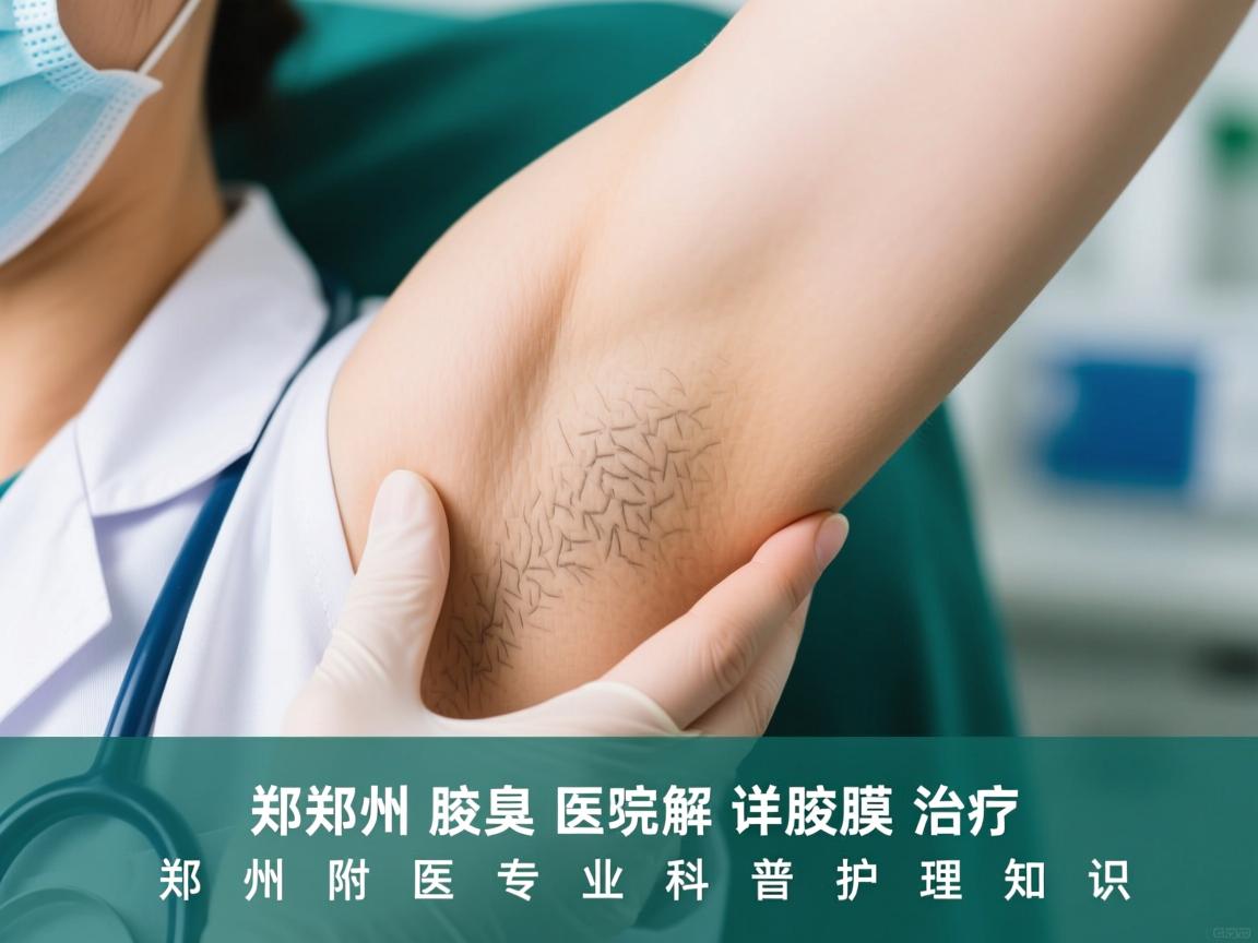 郑州腋臭医院详解腋臭治疗，郑州附医专业科普护理知识
