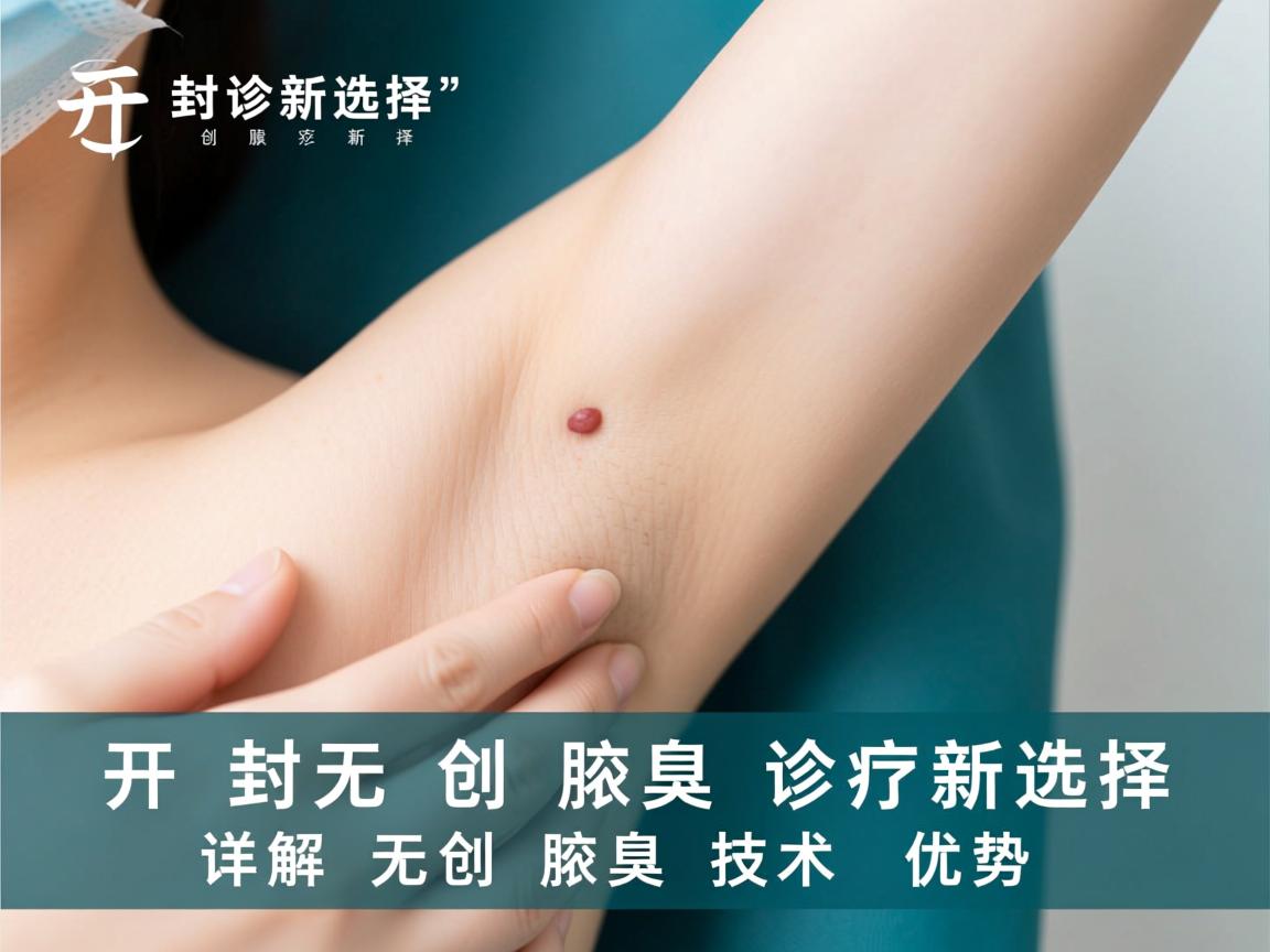 开封无创腋臭诊疗新选择，详解无创腋臭技术优势