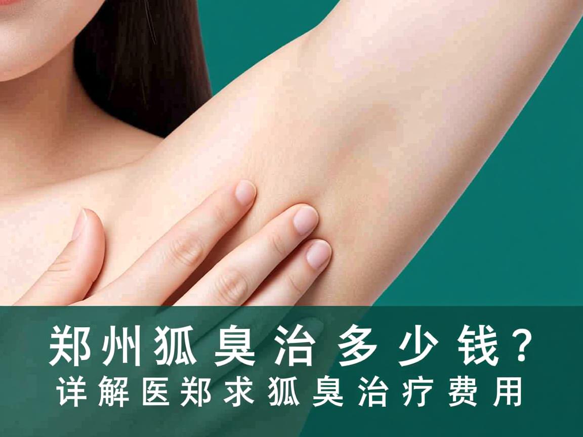 郑州狐臭治疗多少钱？详解郑州狐臭治疗费用