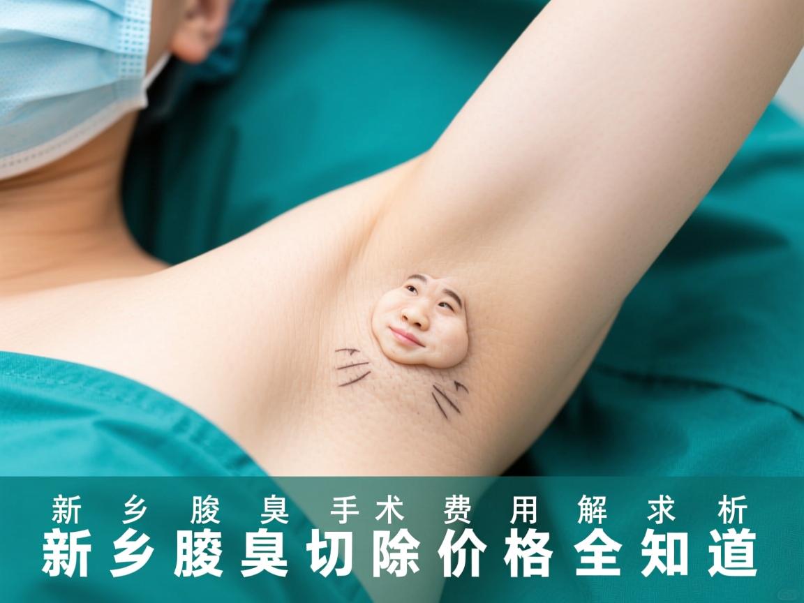新乡腋臭手术费用解析，新乡腋臭切除价格全知道