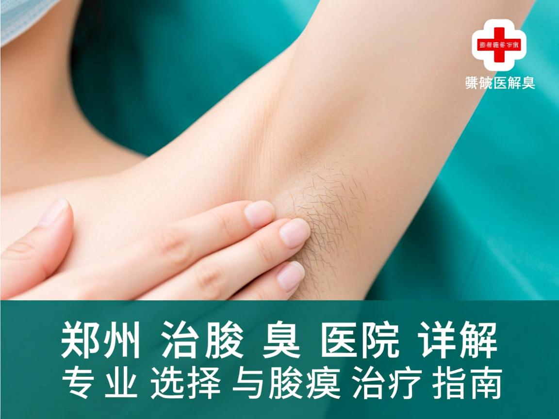 郑州治腋臭医院详解，专业选择与腋臭治疗指南