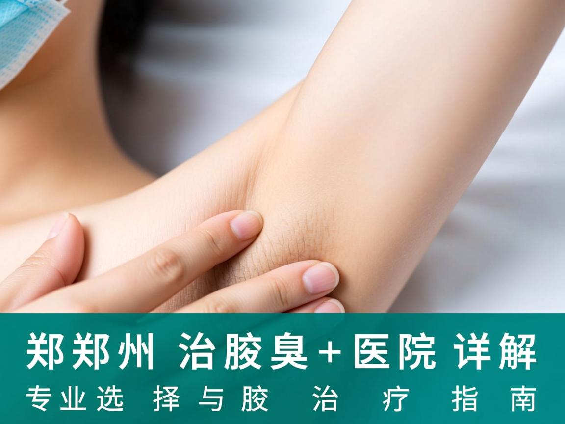 郑州治腋臭医院详解，专业选择与腋臭治疗指南