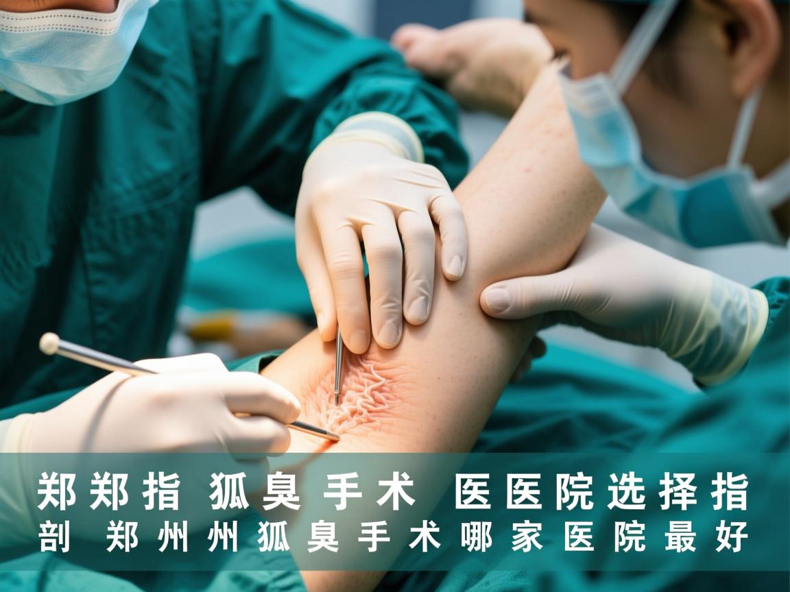 郑州狐臭手术医院选择指南，剖析郑州狐臭手术哪家医院最好