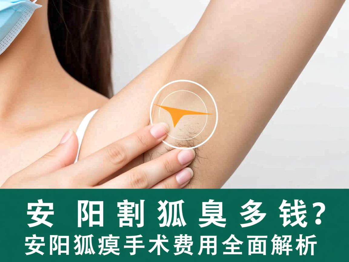 安阳割狐臭多钱？安阳狐臭手术费用全面解析