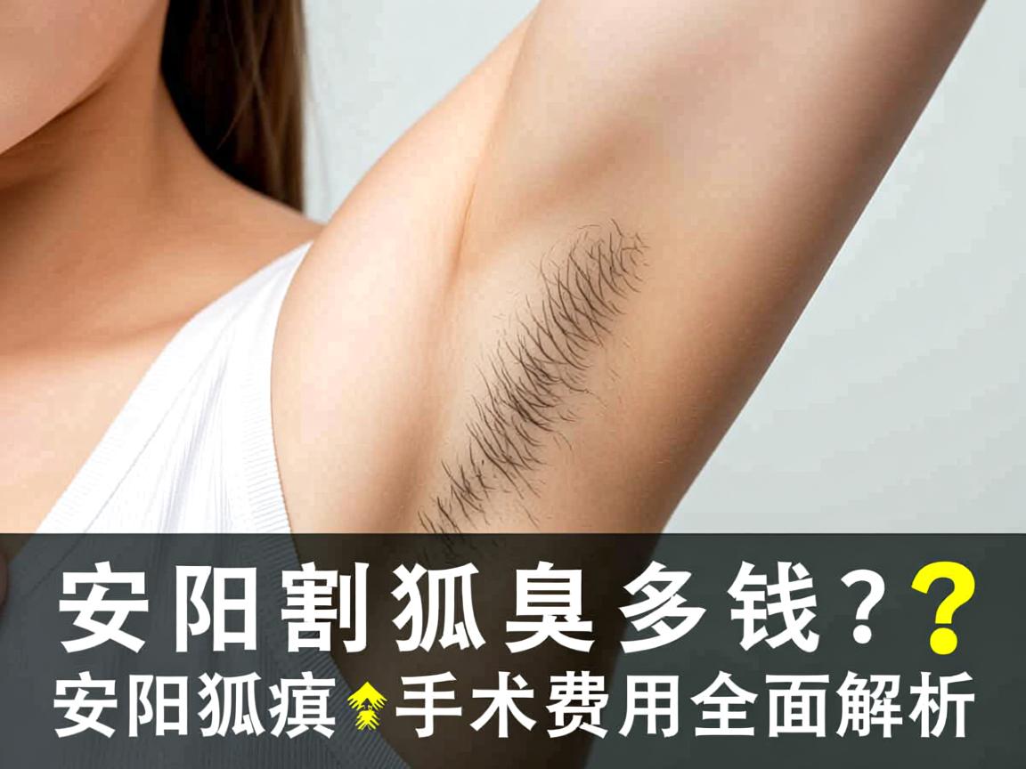 安阳割狐臭多钱？安阳狐臭手术费用全面解析