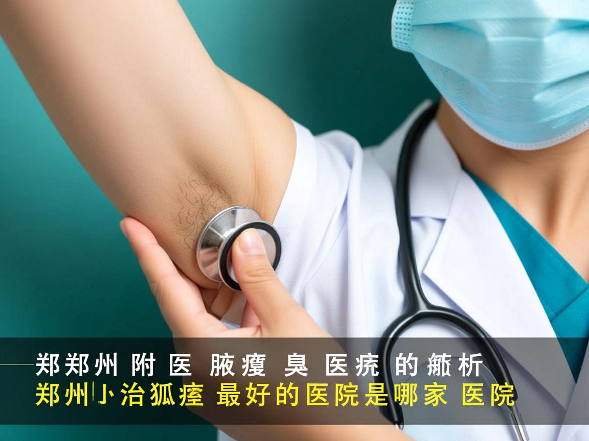 郑州附医腋臭医院解析，郑州治狐臭最好的医院是哪家医院