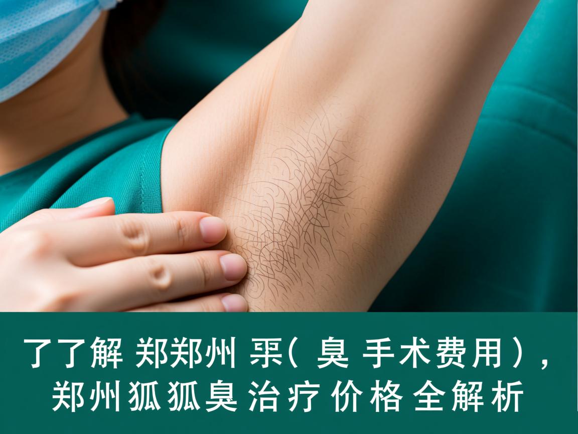 了解郑州狐臭手术费用，郑州狐臭治疗价格全解析