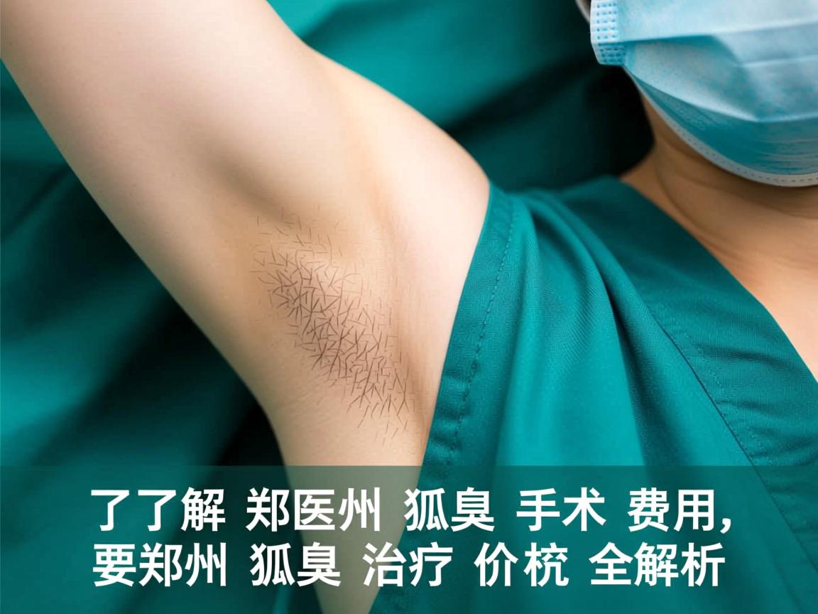了解郑州狐臭手术费用，郑州狐臭治疗价格全解析