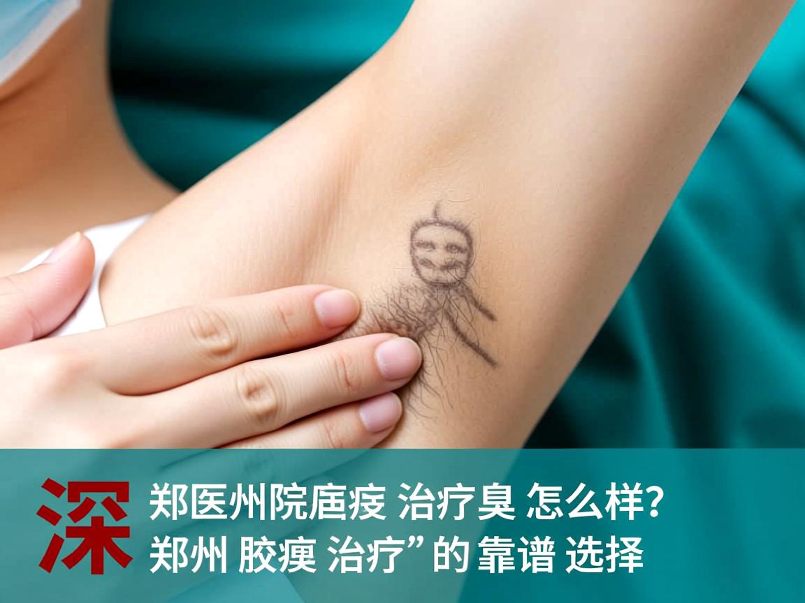 郑州医院治疗腋臭怎么样？深度解析郑州腋臭治疗的靠谱选择