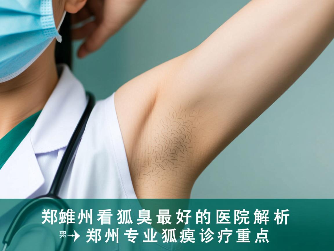 郑州看狐臭最好的医院解析，郑州专业狐臭诊疗重点