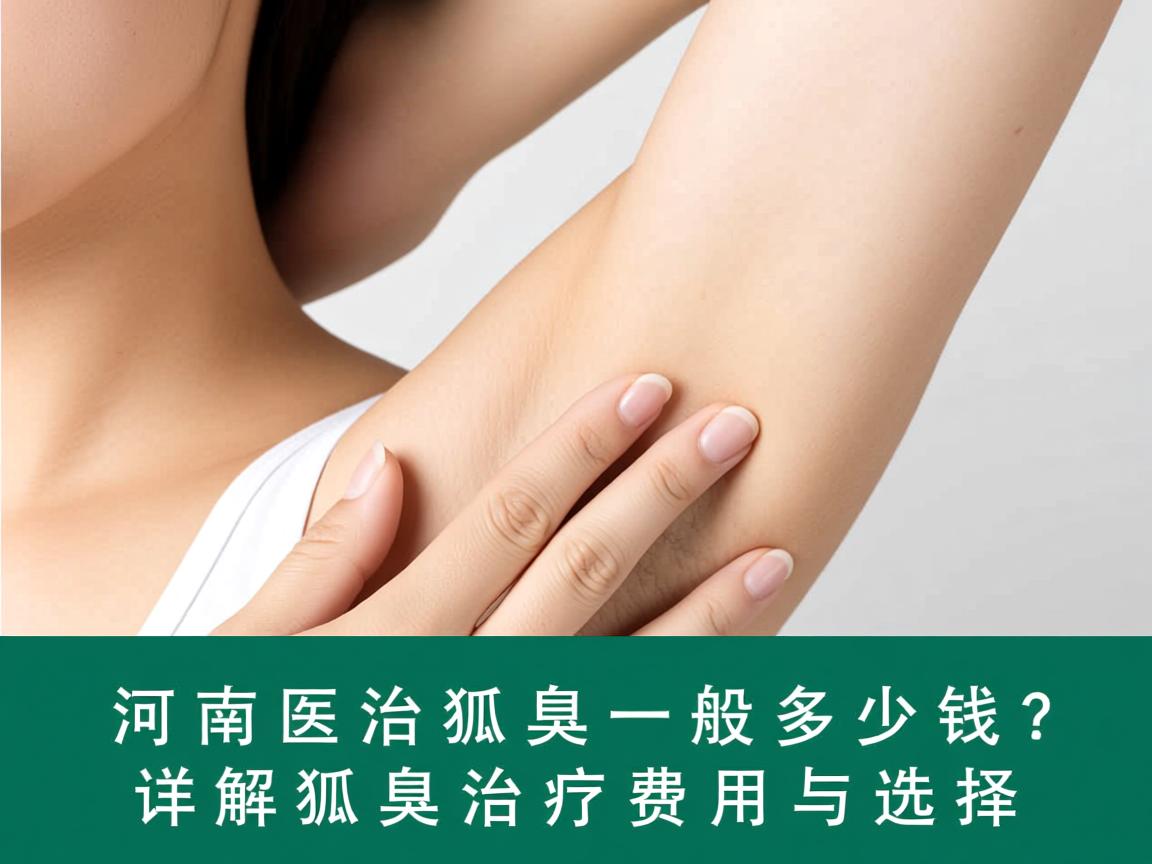 河南治狐臭一般多少钱？详解狐臭治疗费用与选择