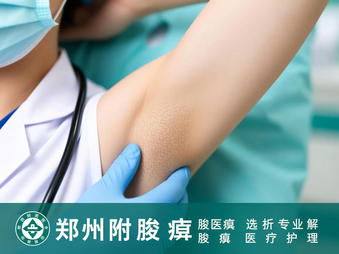 腋臭诊疗新选择，郑州附医腋臭医院专业解析腋臭医疗护理